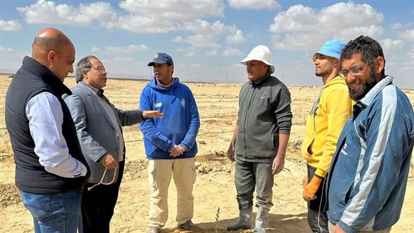 الزراعة تواصل متابعة ودعم المنتفعين من مشروع التجمعات الزراعية في محافظة شمال سيناء