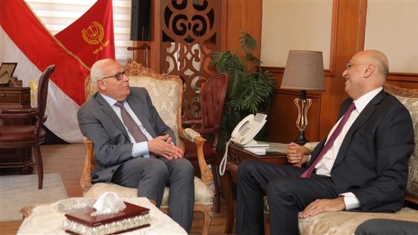  رحمي والغضبان يناقشان تنفيذ خطة متكاملة للنهوض بالمشروعات الصناعية ببورسعيد