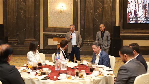 شركة العاصمة الإدارية للتنمية العمرانية تشارك المطورين العقاريين إفطار رمضان