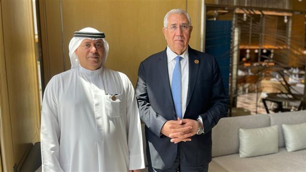 وزير الزراعة يلتقي نظيره الأردني ورئيس الهيئة العربية للاستثمار والإنماء الزراعي 