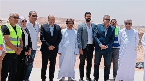وزير الإسكان العماني يزور موقع صن كايبتال بمدينة حدائق اكتوبر