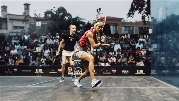 نتائج منافسات السيدات في اليوم الثاني من بطولة «CIB» العالم للإسكواش 2024 المقامة بنادي بالم هيلز الرياضي