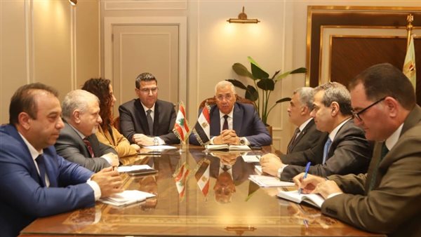 وزيرا الزراعة في مصر ولبنان يبحثان تعزيز التعاون الزراعي المشترك بين البلدين 