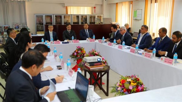 ورشة عمل مشتركة للتسجيل المشترك لمقياس النيل بجزيرة الروضة ونقوش بايهيليانج الصينية بقائمة التراث العالمي