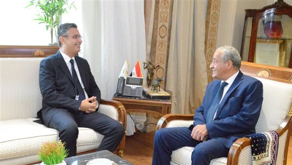 المصيلحي يستقبل الدكتور شريف فاروق وزير التموين الجديد 