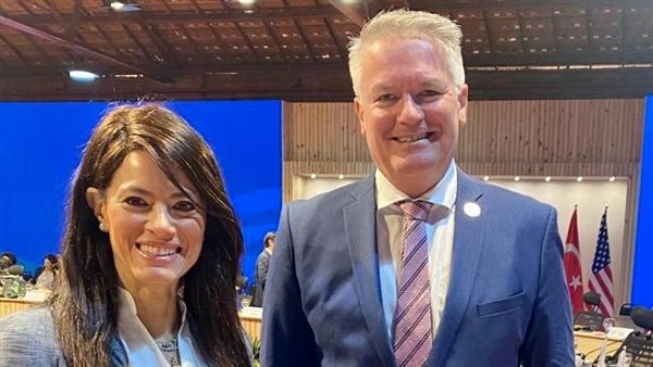 المشاط تبحث تطورات تنفيذ البرنامج القُطري مع الأمين العام لمنظمة التعاون الاقتصادي والتنمية