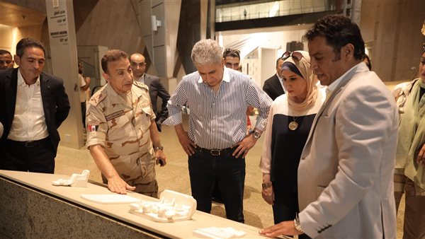 وزير السياحة والآثار يتفقد المتحف المصري الكبير.. ويتابع آخر تطورات ومستجدات مستجدات الأعمال 