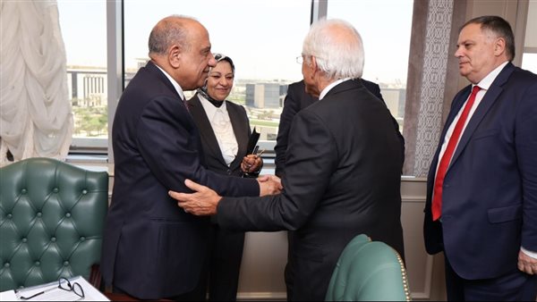 وزير الكهرباء يبحث مع رئيس مجموعة 