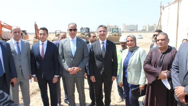  وزير التموين ومحافظ الفيوم يتفقدان أعمال تنفيذ مشروع المستودع الاستراتيجي بالمحافظة 
