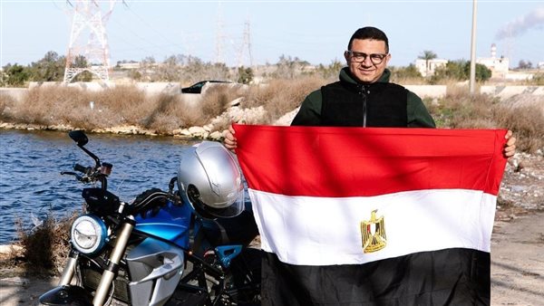 المغامر المصري علي عبده ينطلق في رحلة 