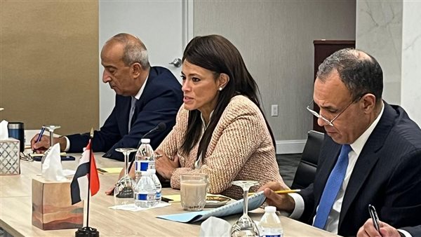 وزيرة التخطيط تلتقي نائب رئيس البنك الدولي لشئون العمليات 