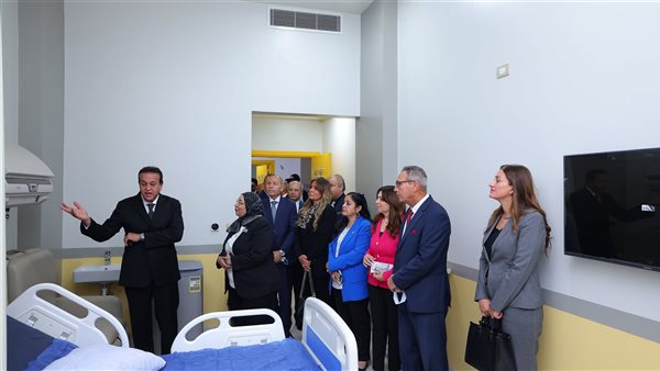 البنك الأهلي المصري يفتتح مشروعات تطوير بمستشفى الحميات بالعباسية