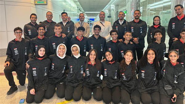 التايكوندو يغادر إلى كوريا للمشاركة فى بطولة العالم للشباب