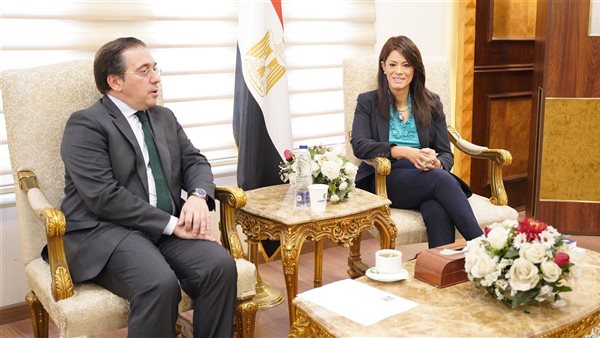 المشاط تلتقي وزير الخارجية الإسباني خلال زيارته لمصر لبحث تطوير العلاقات الاقتصادية المُشتركة