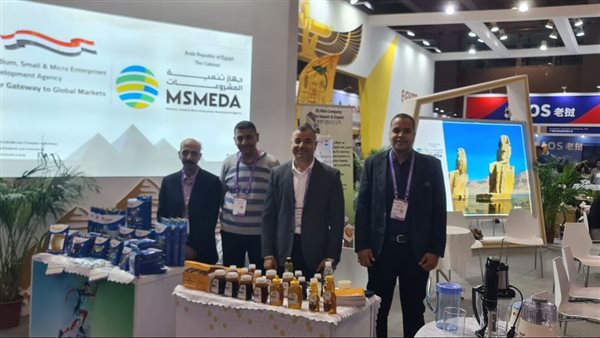 شباب جهاز تنمية المشروعات يشاركون في المعرض الدولي للمشروعات الصغيرة بالصين