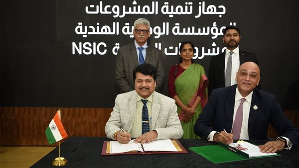  تنمية المشروعات يتعاون مع المؤسسة الوطنية الهندية للصناعات الصغيرة لدعم المشروعات التراثية 