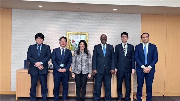 المشاط تلتقي مسئولي شركة «تويوتا تسوشو» وشركة التأمين الصادرات والاستثمارات اليابانية «NEXI» ومؤسسة نومورا