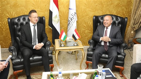 مصر والمجر يبحثان تعزيز التعاون المشترك بين البلدين في مجالي الصناعة والنقل