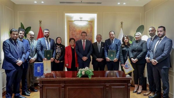 مؤسسة البنك التجاري الدولي توقع بروتوكول تعاون مع مستشفى مبرة مصر القديمة بمبلغ 15 مليون جنيه