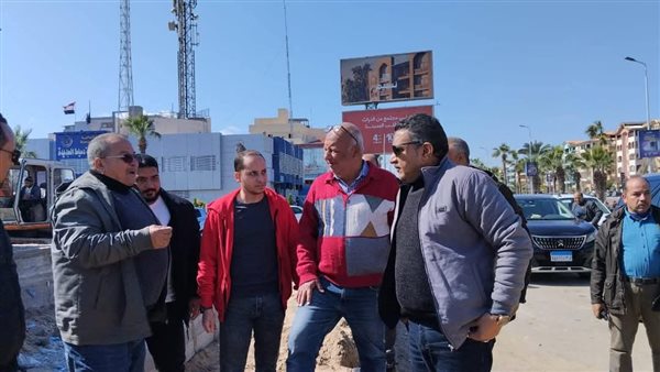 بيع محال تجارية في مزاد علني بمدينة دمياط الجديدة..ورئيس الجهاز يتفقد أعمال التطوير