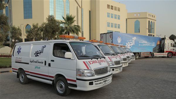 في إطار جهود التحالف الوطني للعمل الاهلي.. الجود تشارك في إرسال قافلة المساعدات 