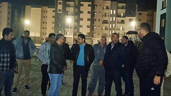 رئيس جهاز العبور الجديدة يتفقد ليلا وحدات 