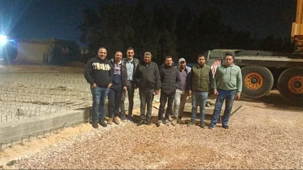 تطوير طريق حسن علام الرابط بين مدينة برج العرب الجديدة والطريق الساحلي