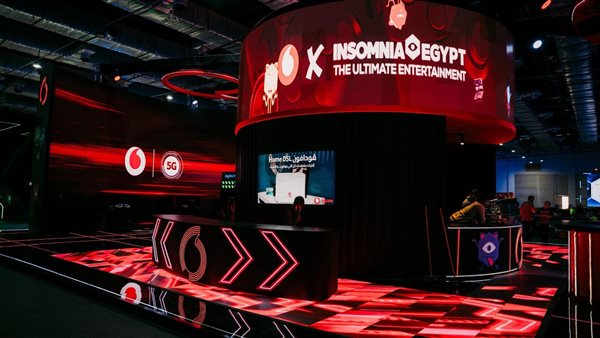 ڤودافون مصر الراعي الرئيسي لمهرجان إنسومنيا للألعاب 2025