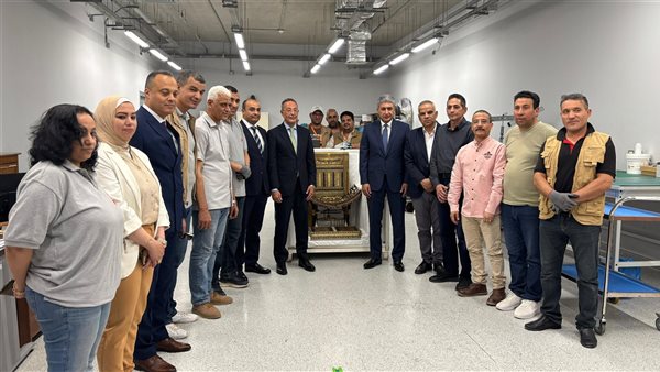 المتحف المصري الكبير يستقبل 163 قطعة من كنوز الملك الذهبي توت عنخ آمون