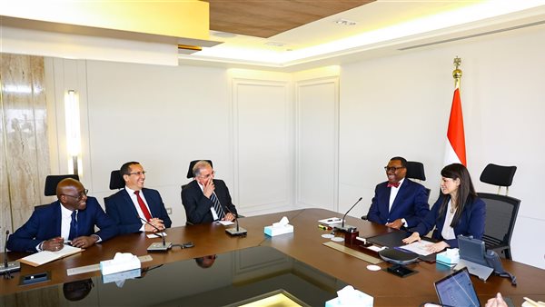 وزيرة التخطيط والتعاون الدولي تستقبل رئيس البنك الأفريقي للتنمية