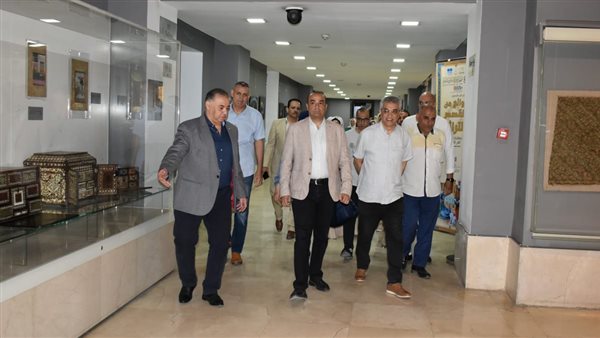 محمد إسماعيل يتفقد المنطقة الأثرية بمجمع الأديان بمصر القديمة ومتحف الفن الإسلامي بباب الخلق