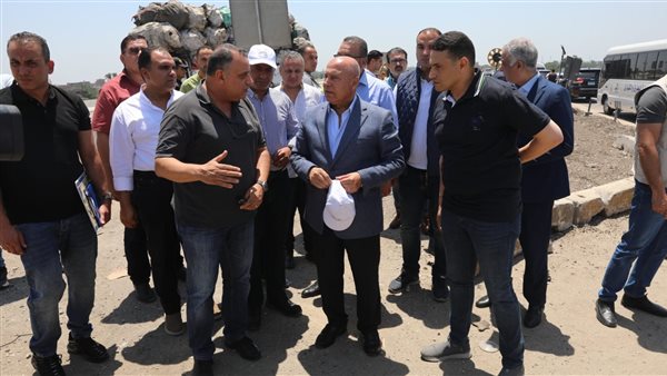 وزير النقل يتفقد أعمال صيانة من مشروع تطوير الطريق الدائري الإقليمي