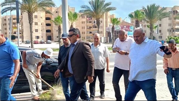 جهاز مدينة دمياط الجديدة يشن حملة لضبط وصلات مياه الشرب المخالفة