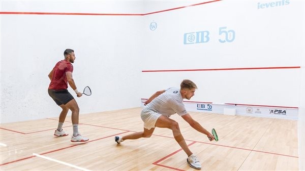 تألق مصري في اليوم الثاني من الأدوار التمهيدية لبطولة CIB المفتوحة للاسكواش 2025