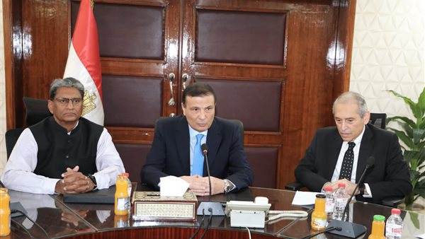 وزير الزراعة يبحث مع وفد هندي رفيع المستوى تعزيز التعاون الزراعي والفرص الاستثمارية المشتركة