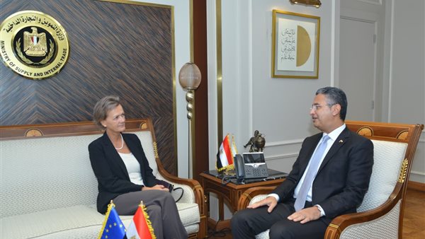  وزير التموين بحث مع سفيرة الاتحاد الأوروبي بالقاهرة تعزيز التعاون في مجالات الأمن الغذائي 