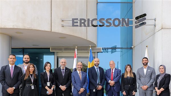 زيارة سفير السويد لشركة إريكسون مصر لتعزيز سبل التعاون الاستراتيجي